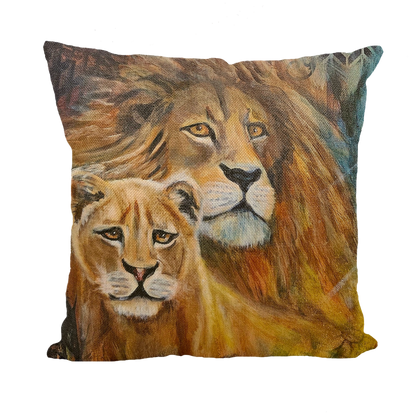 Inseparable Throw Pillow with Insert