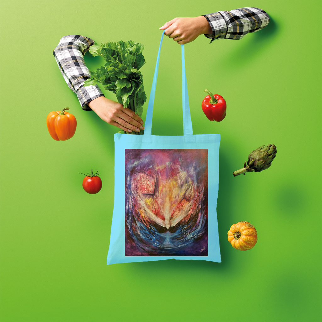 BURNING BUSH Shopper Tote Bag