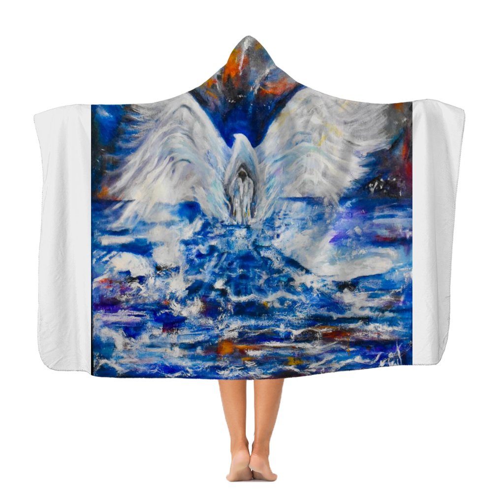 Walking in the Spirit Premium Adult Hooded Blanket
