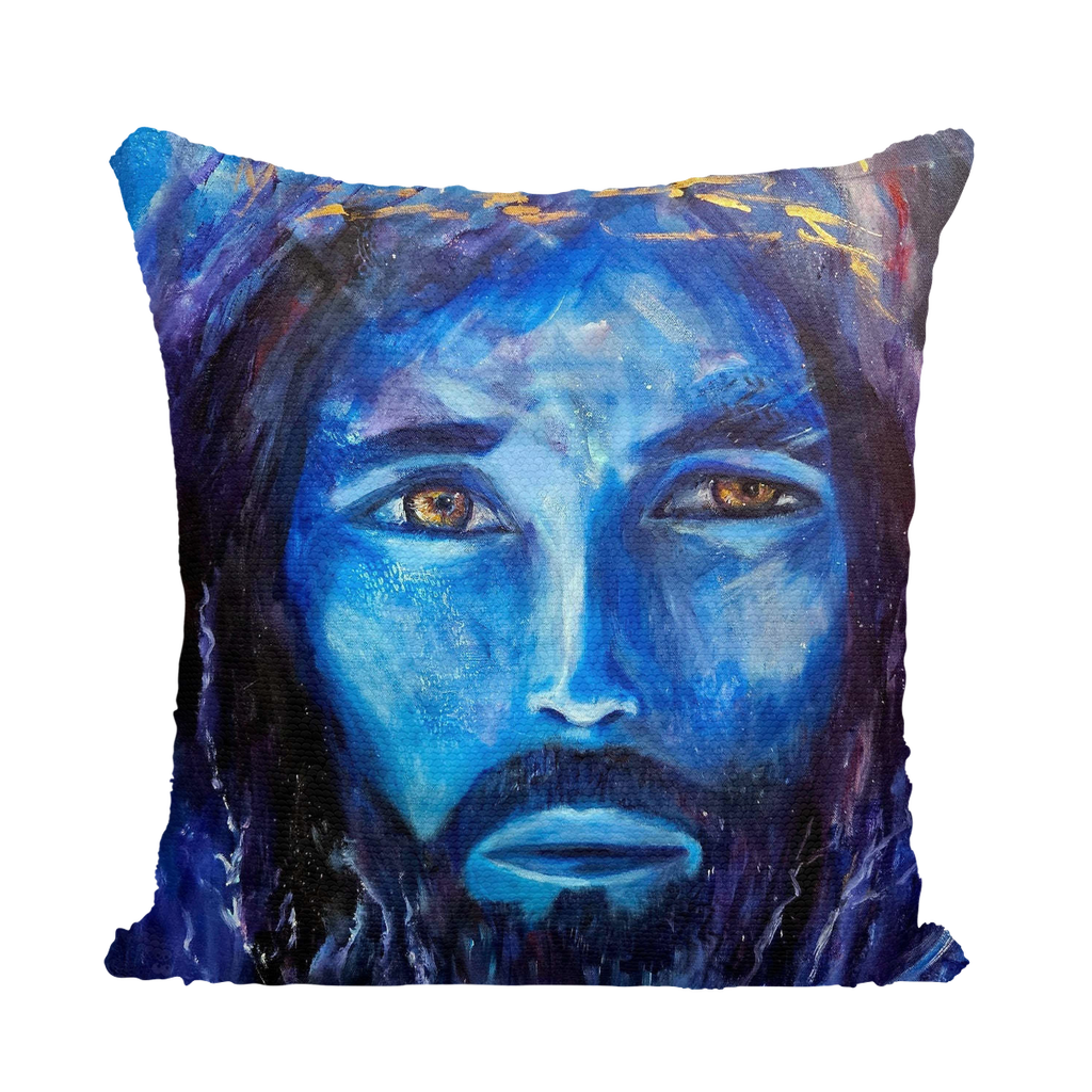 El Roi Sequin Cushion Cover