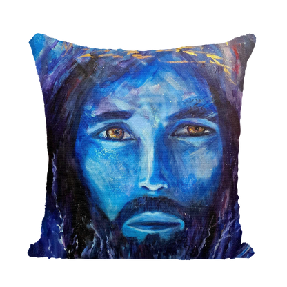 El Roi Sequin Cushion Cover