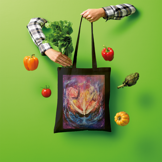 BURNING BUSH Shopper Tote Bag