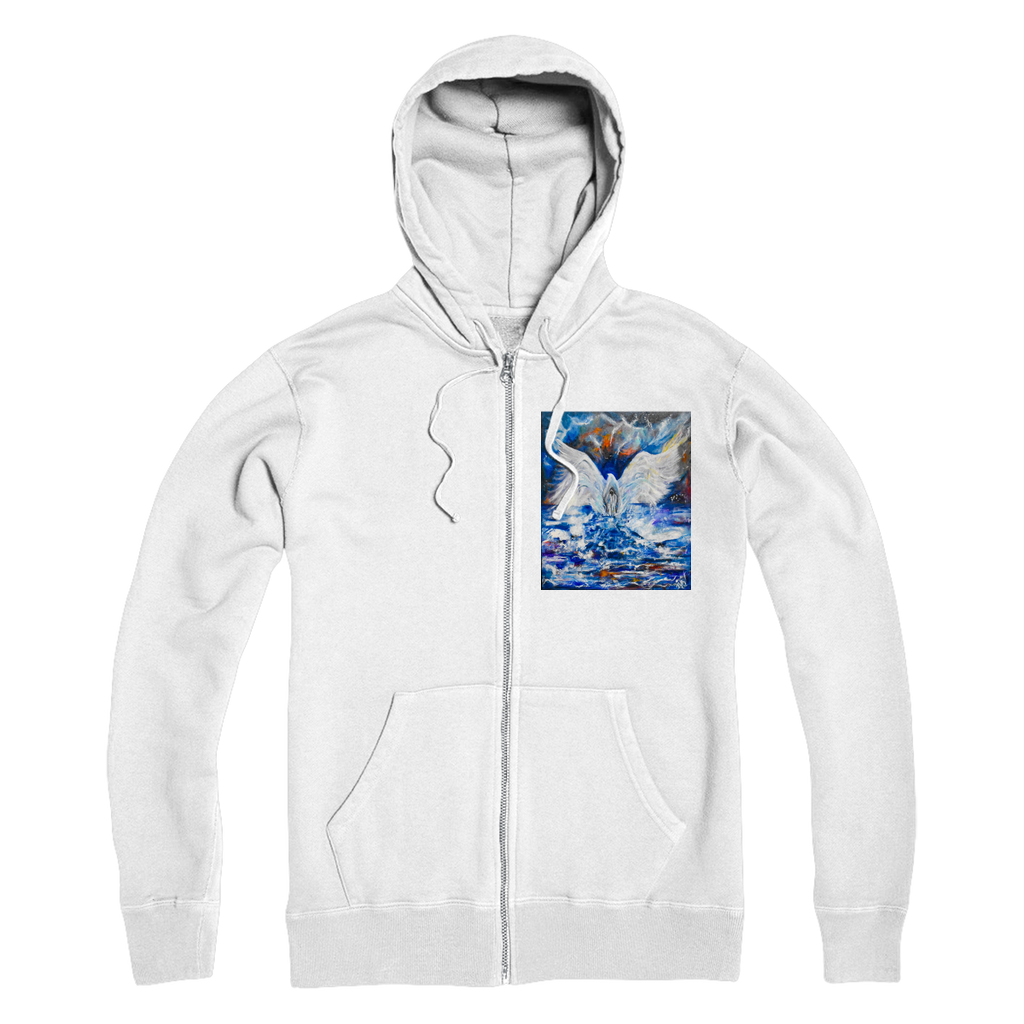 Walking in the Spirit Premium Adult Zip Hoodie
