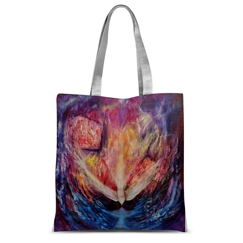 BURNING BUSH Classic Sublimation Tote Bag