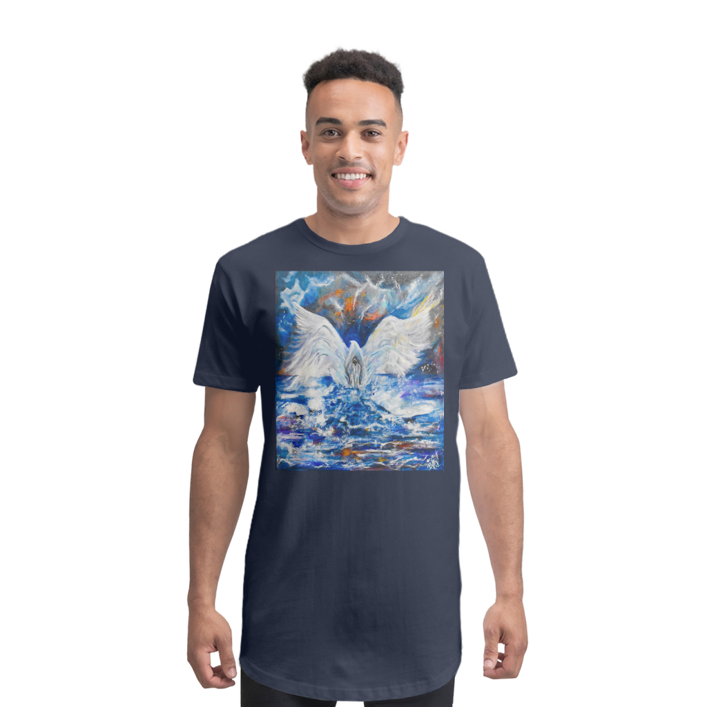 Walking in the Spirit Premium Long Body T-Shirt