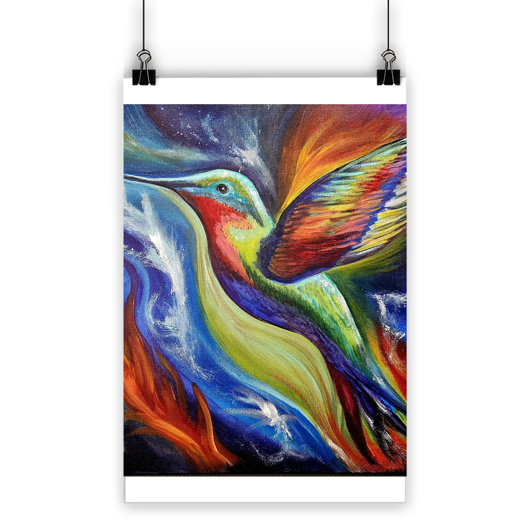 Humming Bird Classic Poster
