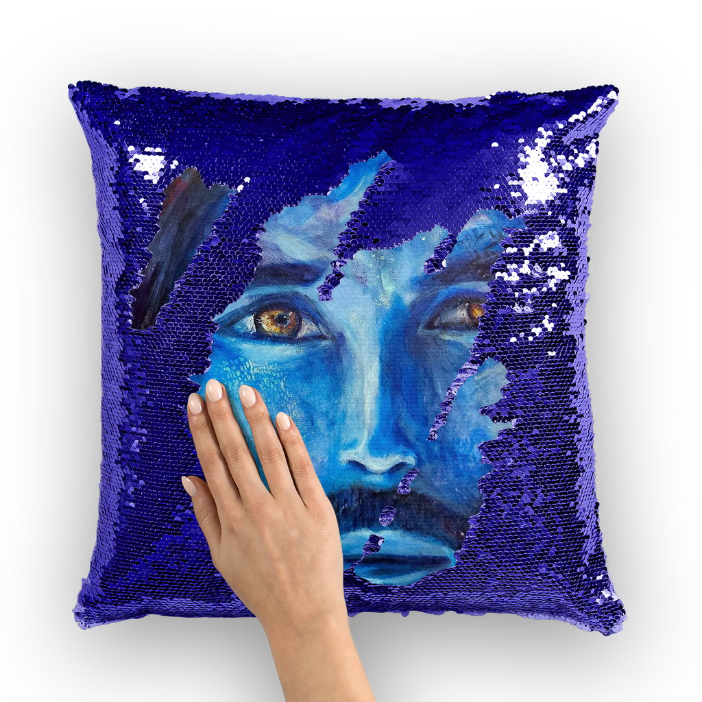 El Roi Sequin Cushion Cover