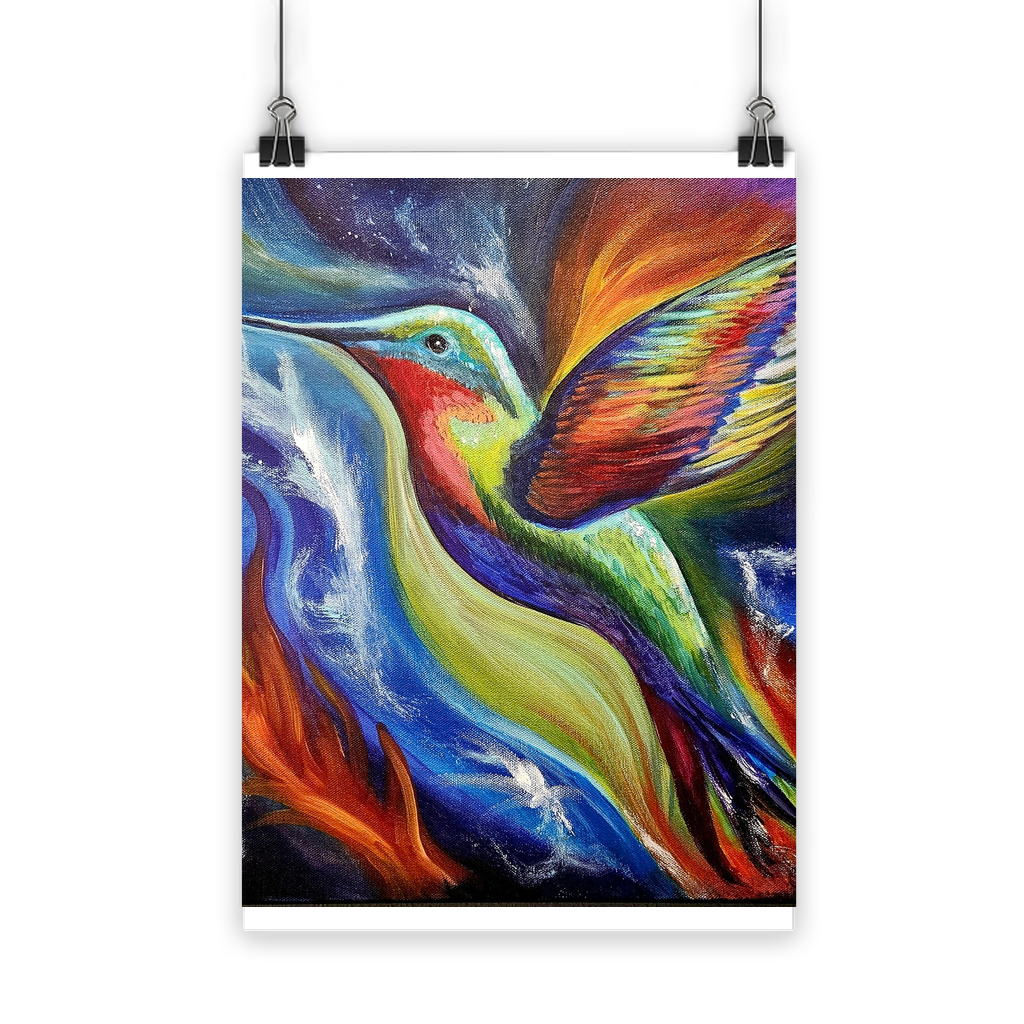 Humming Bird Classic Poster