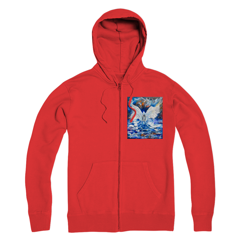 Walking in the Spirit Premium Adult Zip Hoodie
